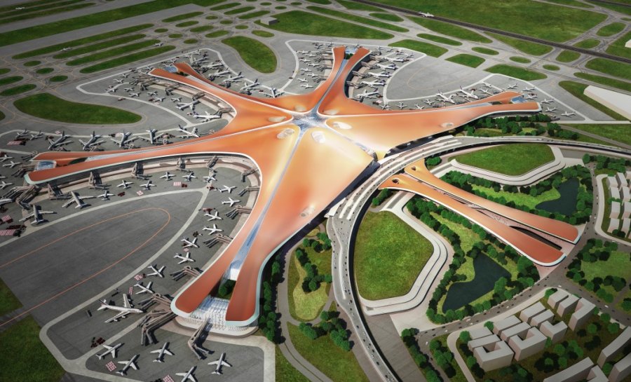 Πεκίνο: Κατασκευάζεται ένα αεροδρόμιο… θαύμα