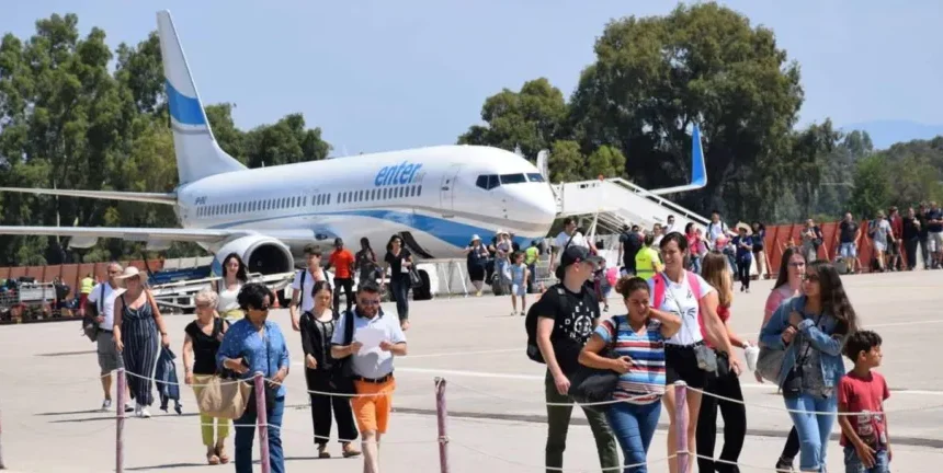 Άνοδος ρεκόρ για το αεροδρόμιο του Αράξου