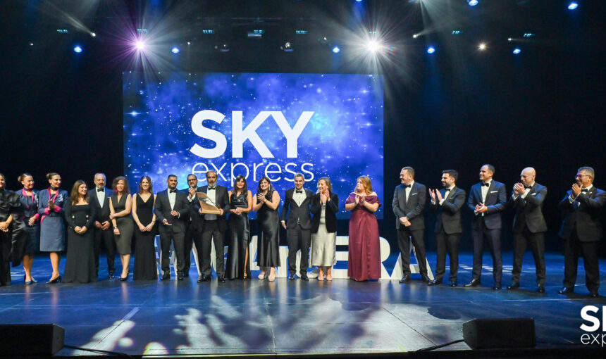 Η SKY express αναδείχθηκε «Αεροπορική Εταιρεία της Χρονιάς» στην Ευρώπη!