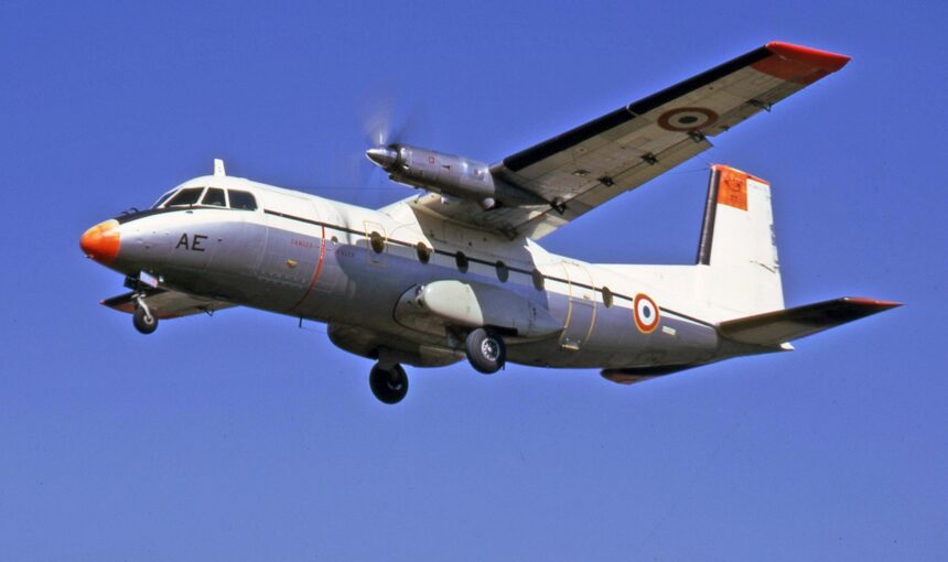 Το ιστορικό Nord 262 «Frégate» προσγειώνεται στο Ηράκλειο