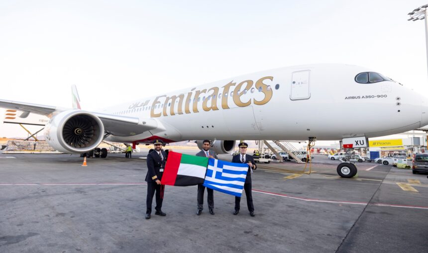 Η Emirates εντάσσει το νέο Airbus A350 στο δρομολόγιο Αθήνα-Ντουμπάι